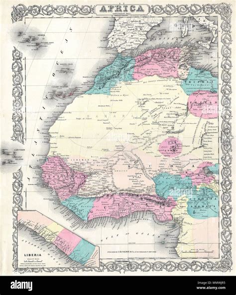 English A Beautiful 1855 First Edition Example Of Coltons Map Of