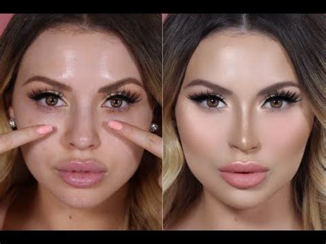 Round cheekbones, big eyes, rounder softer body parts etc. Fake A Nose Job with Contouring & Special Giveaway| Jadeywadey180 | Nose makeup, Nose contouring ...