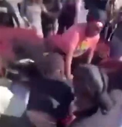 Two Teen Girls Are Shocked With A Stun Gun As They Are Beaten In Mass Brawl In Queens [video