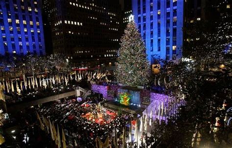 Rockefeller Center Christmas Tree Lighting Launches Holiday Season