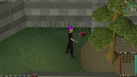 Osrs Loot From Cutting Yew Tree Youtube