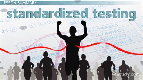 Standardized Testing Effectivity Importance And Disadvantages Lesson
