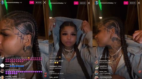 Chrisean Rock Shows Off Her New Head Tattoo 😱 Youtube