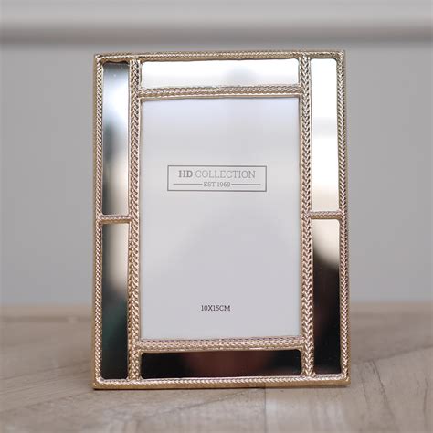 Decor New Picture Frame Gold Mirror Glamour Photo Frame Etsy
