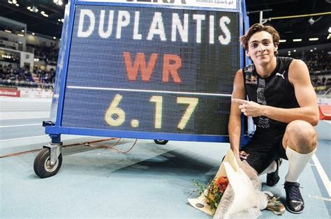 Armand duplantis breaks world record again !! Armand Duplantis sets new pole vault world record