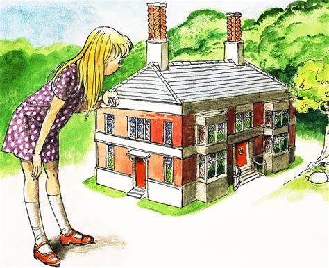 The Tiny House Alice In Wonderland 35 Original By Alice In