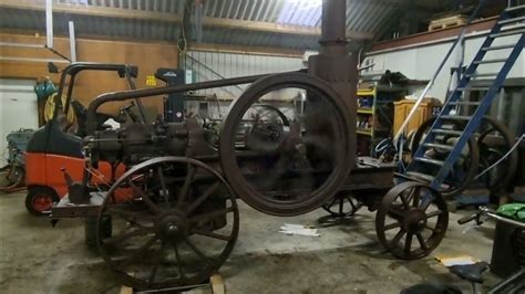 Hornsby Akroyd Portable Oil Engine 12½hp 1905 Second Testrun Youtube