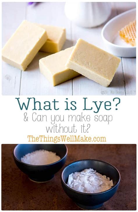 Even the melt and pour bases have lye, they've just already done that part for you. What is Lye? Can I Make Soap Without it? | Soap making ...