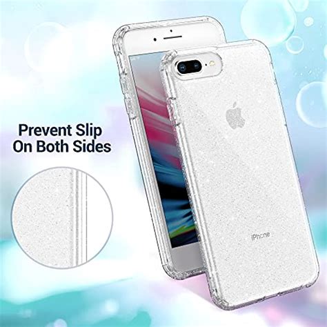 Ulak Compatible With Iphone 8 Plus Case Clear Glitter Iphone 7 Plus