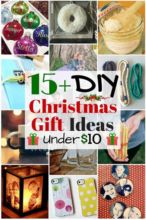 One, the gifts on it are often expensive. 15+ DIY Christmas Gift Ideas under $10 - The Budget Diet