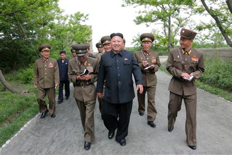 Kim Jong Un Inspects Ryo Islet Defence Detachment Of Kpa