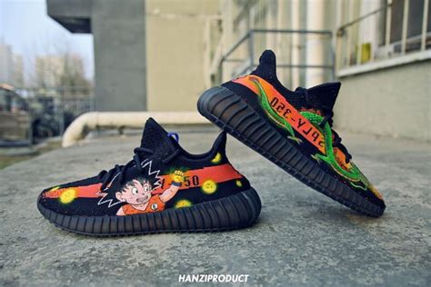 | can we get to 2k likes!?!?!suscribe: Adidas Yeezy 350 Boost V2 Customs: Dragon Ball Z by Hanzi Custom - The Best Adidas Yeezy 350 ...
