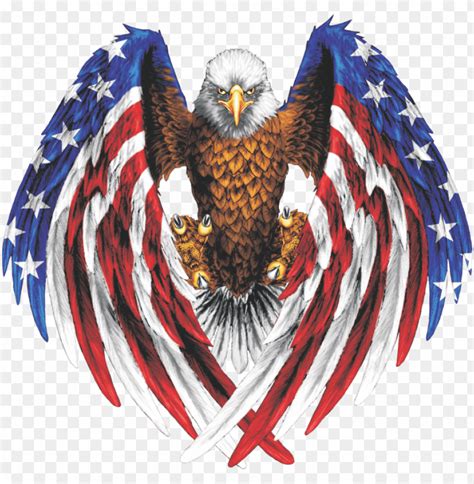American Flag Eagle Png