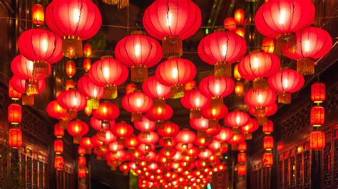 Hanging Lanterns Chinese New Year Decorations 2020 All Kind Of Wallpapers