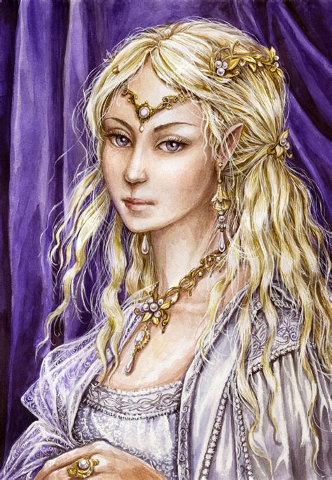 Galadriel The Lady Of Lorien By Edarlein On Deviantart J R R Tolkien Tolkien Elves Tolkein