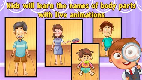 Learning Human Body Parts For Kids By Himanshu Shah