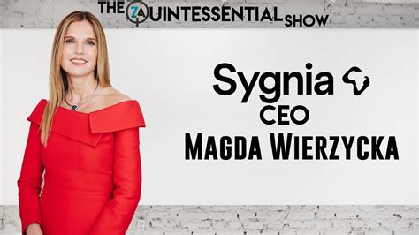 Magda wierzycka talks passion and business. TQS | Sygnia CEO Magda Wierzycka - YouTube