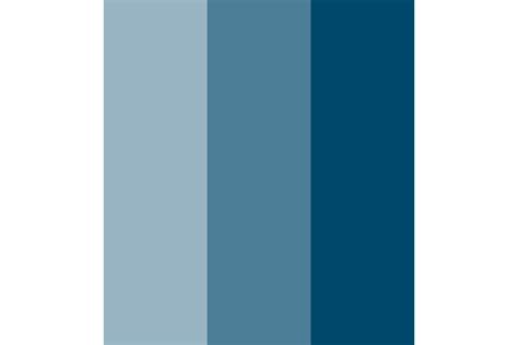 Navy Gradient Color Palette