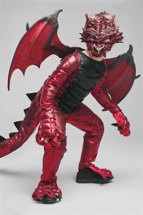 Demon Dragon Costume For Boys Chasingfireflies 80002500260036
