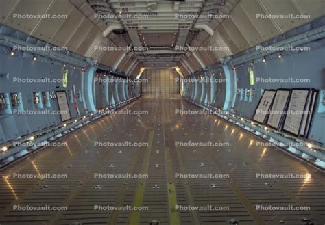 Cargo Hold Inside Interior Lockheed C 5 Galaxy Abbotsford Airport