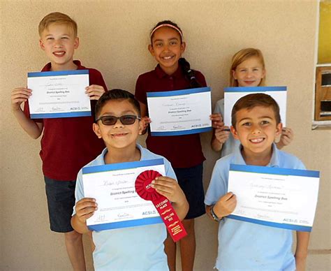 Fillmore Christian Academy To Compete At Acsi District Spelling Bee