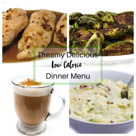 Skinny Chicken Dinner Menu Dreamy Delicious Easy And Low Calorie With