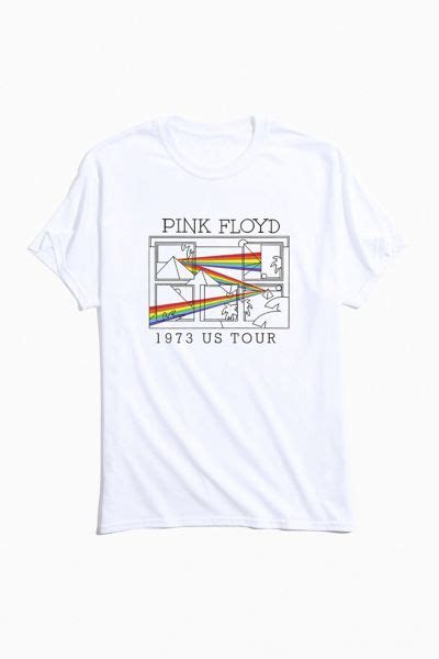 pink floyd 1973 us tour retro tee urban outfitters canada