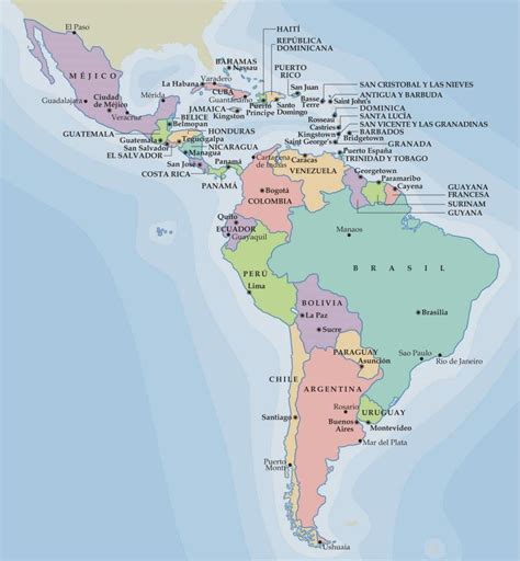 América Latina países características físicas economia resumo