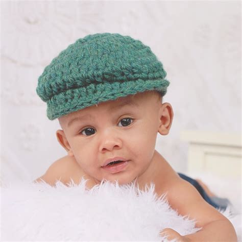 Infant Newsboy Hat Etsy