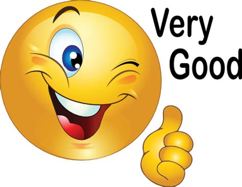 Thumbs Up Smiley Emoticon Clipart Royalty Free Clipart Best