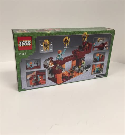 Lego Minecraft The Blaze Bridge 21154 Building Kit New 2019 370
