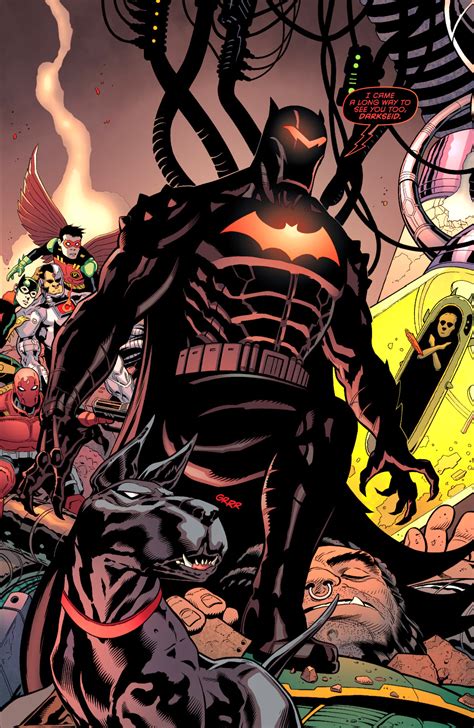 Batman In Hellbat Armor Faces Off With Darkseid Comicnewbies