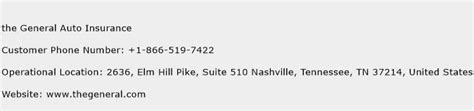 If you want to speak to one of our friendly agents about your renewal please contact us using our live chat service. The General Auto Insurance Contact Number | The General Auto Insurance Customer Service Number ...