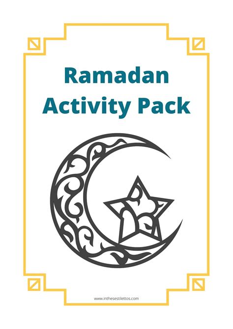 Free Ramadan Activity Pack Ramadan Activities Ramadan Kids Islamic