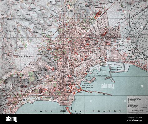 City Map Of Naples Hi Res Stock Photography And Images Alamy