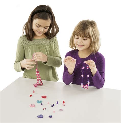 Buy Melissa And Doug Sweet Hearts Wooden Bead Set At Mighty Ape Nz