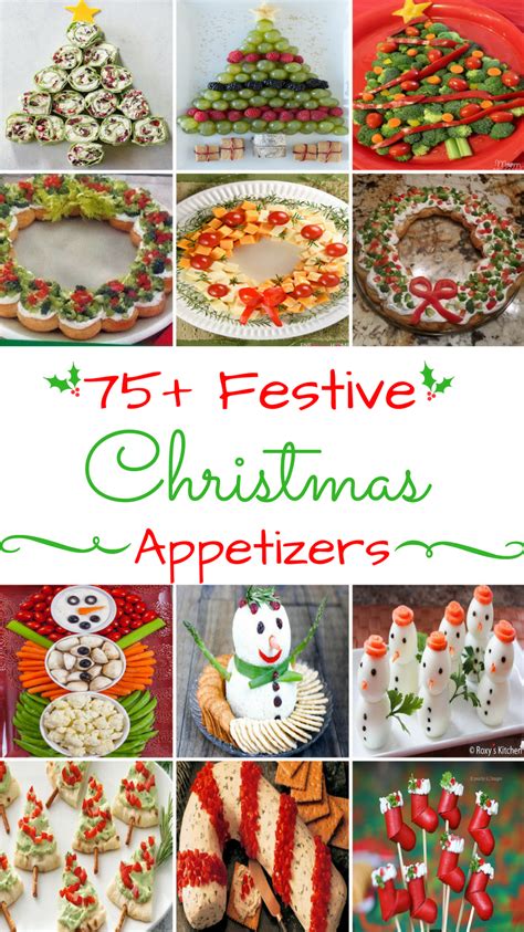 Appetizers for christmas parties and dinners. 120 Festive Christmas Appetizers | Christmas appetizers ...