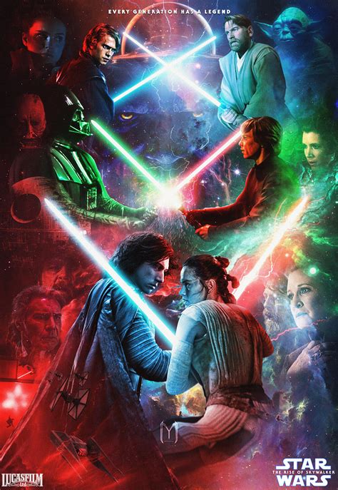 Artstation Star Wars The Rise Of Skywalker Poster