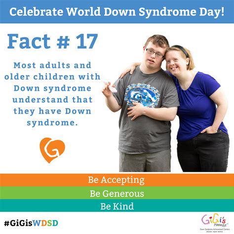 Fact 17 | Down syndrome facts, Down syndrome, Down syndrome kids
