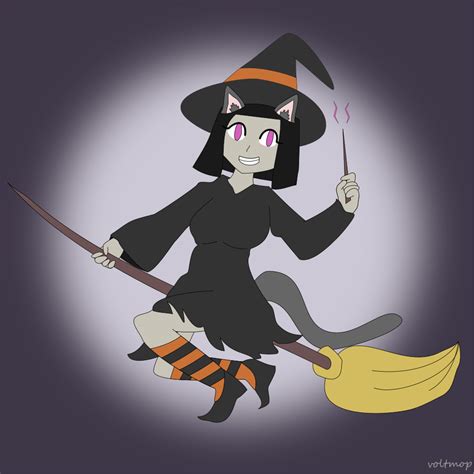 Catgirl Witch Halloween 2021 By Voltmop On Deviantart