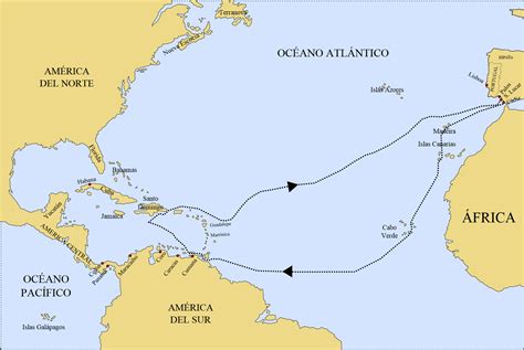 Viajes De Cristóbal Colón Rutas Diario Objetivos Y Más