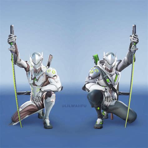 Ow1 Genji Vs Ow2 Genji 💚 Overwatch