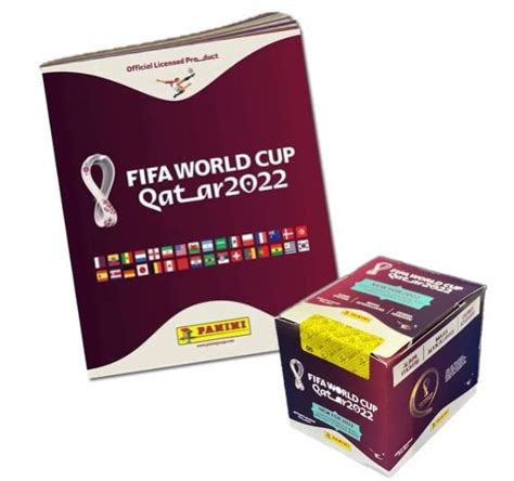 Mua Panini Fifa World Cup Qatar 2022 Album Box 50 Packs 5 Stickers