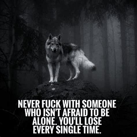 The Lone Wolf Mentality The Lone Wolf Lives By The Belief That They Have To Do Life Alone