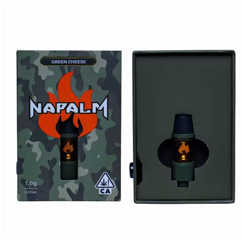 Napalm Tank Cartridge Live Resin Liquid Diamond Napalm Shop