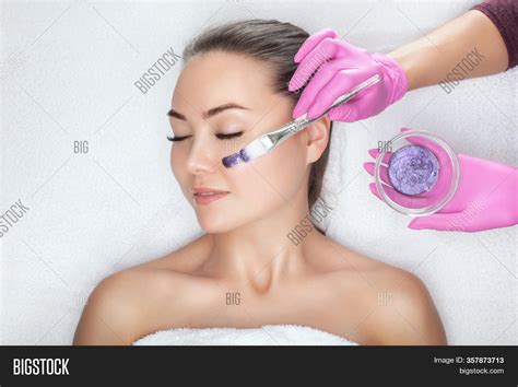 Beautician Makes Face Image And Photo Free Trial Bigstock