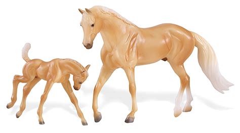 Breyer Classics Set Palomino Morgan Horse And Foal 19756620455 Ebay