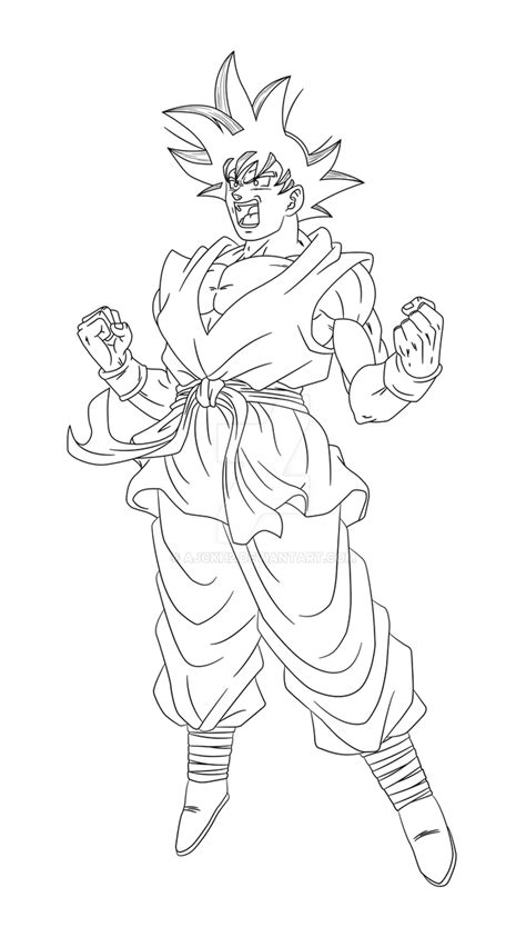 Goku Kaioken Coloring Coloring Pages Mobile Coloring Pages