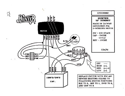 I need to repair a ceiling fan. Hampton Bay 3 Speed Ceiling Fan Switch Wiring Diagram Download