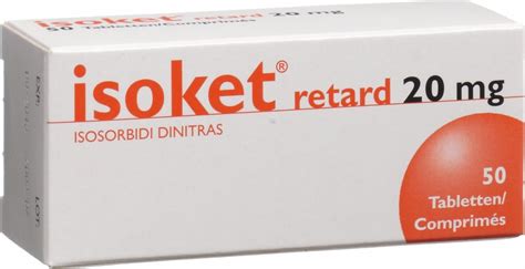 Isoket Retard Tabletten 20mg 50 Stück In Der Adler Apotheke
